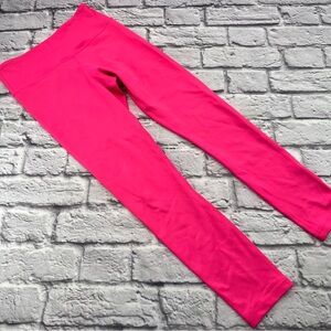 ZYIA Active Size 2 Bright Neon Pink Yoga Leggings Workout Athleisure